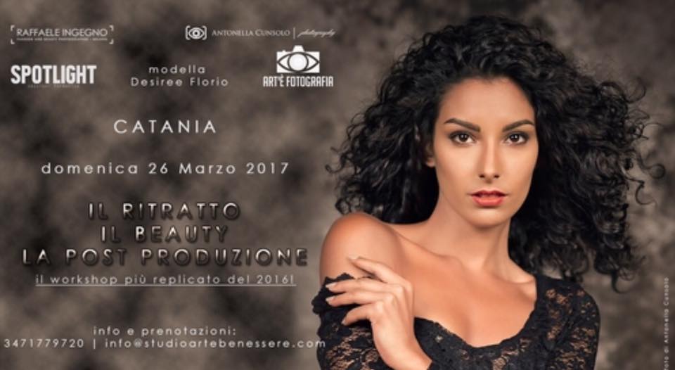 Il ritratto, il beauty e la post produzione - Catania